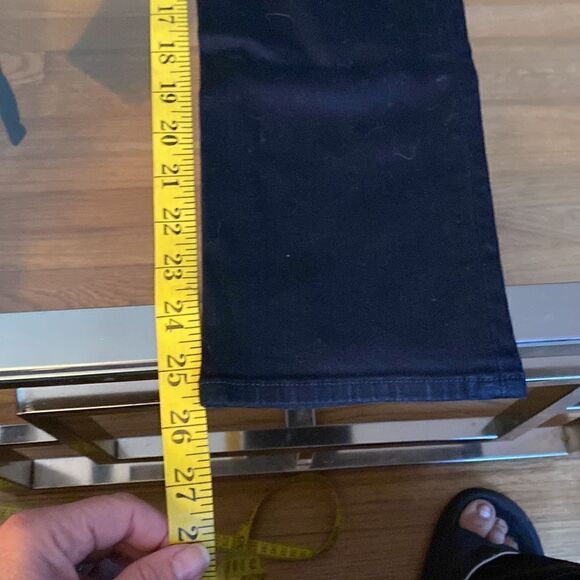 Rag and bone stretch, denim, black jeans, size 26, washed pockets - Picture 9 of 10
